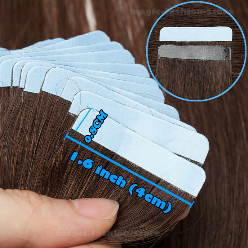 100PCS Double Side Adhesive Hair Extension Tape Waterproof & Reusable