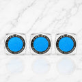 L’Oréal Infallible 24Hr Eye Shadow - Blue Curacao, 3 Pack, Full Size