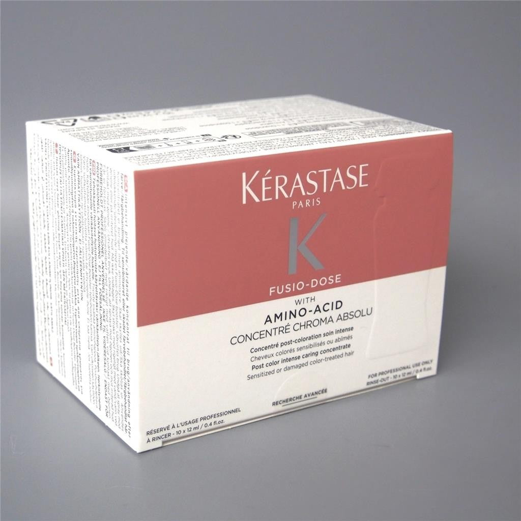 Kerastase Chroma Absolu Amino Acid Hair Treatment Vials - 10 Pack