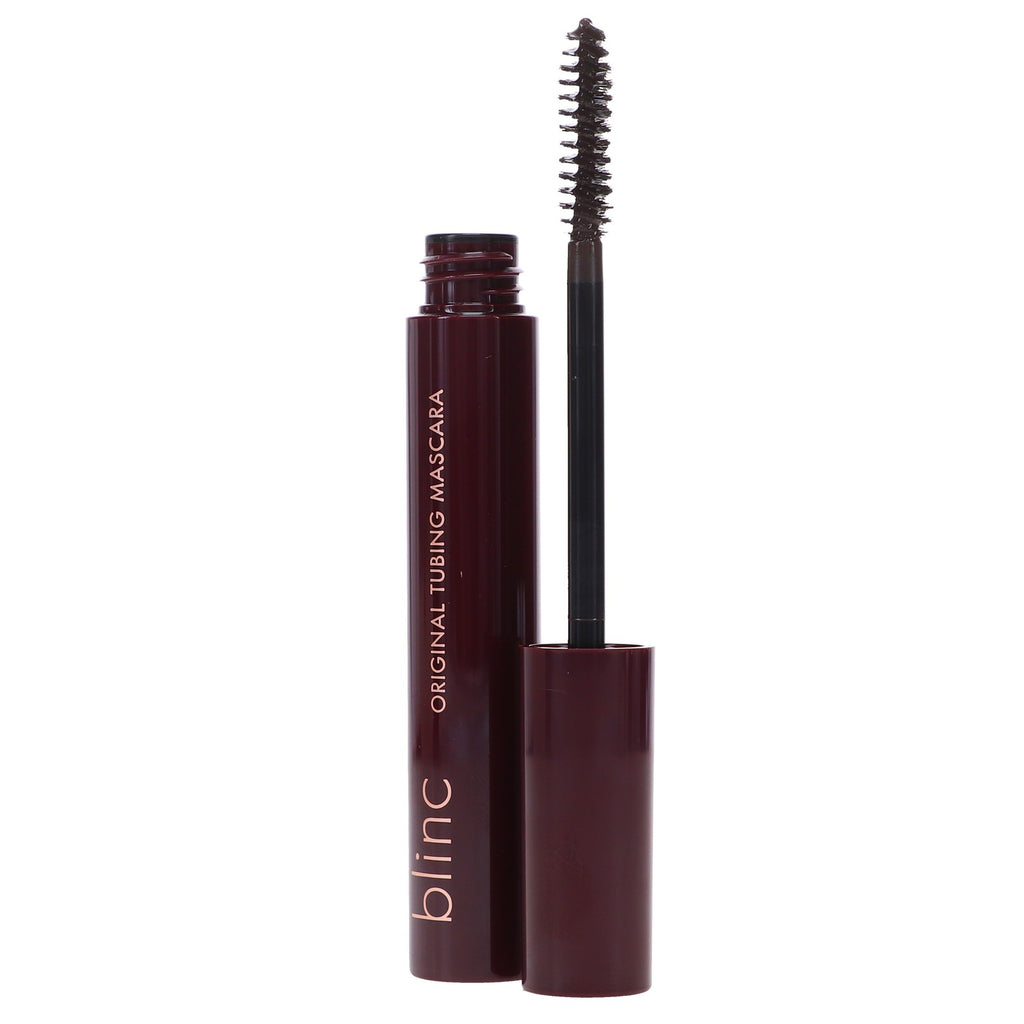 Dark Brown Tubing Mascara - Water-Resistant, Smudge-Proof, 0.17 oz
