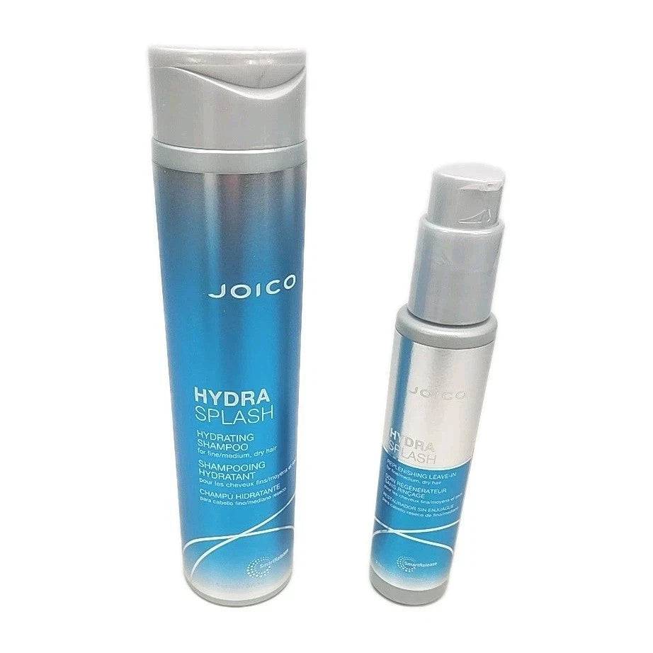 Hydra Splash Shampoo & Leave-In Set – Hydrating Hair Care Pack of 2