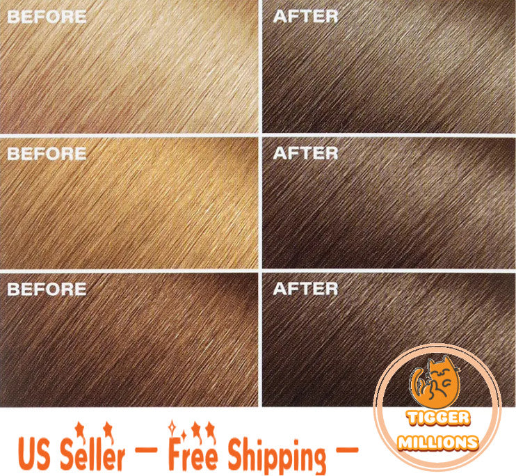Hair Dye Matt Brown 8MB - Bubble Hair Coloring for Korean Style