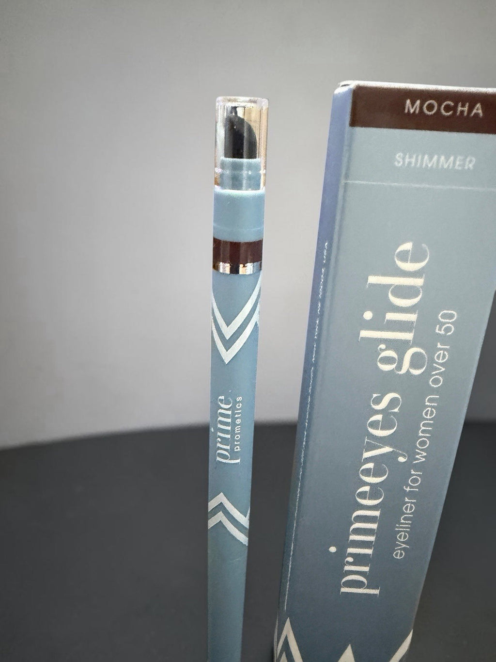 Water-Resistant Mocha Eyeliner for Women Over 50 - Natural Shimmer, Buildable