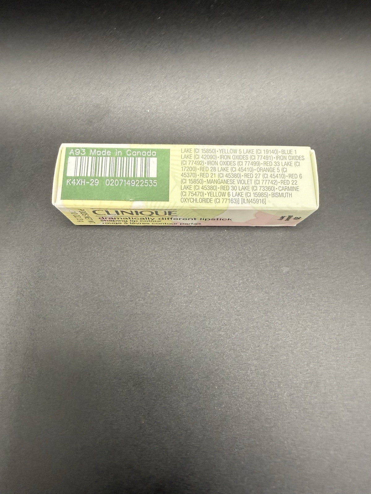 Clinique Dramatically Different Lipstick 29 Glazed Berry 0.10 oz / 3 g