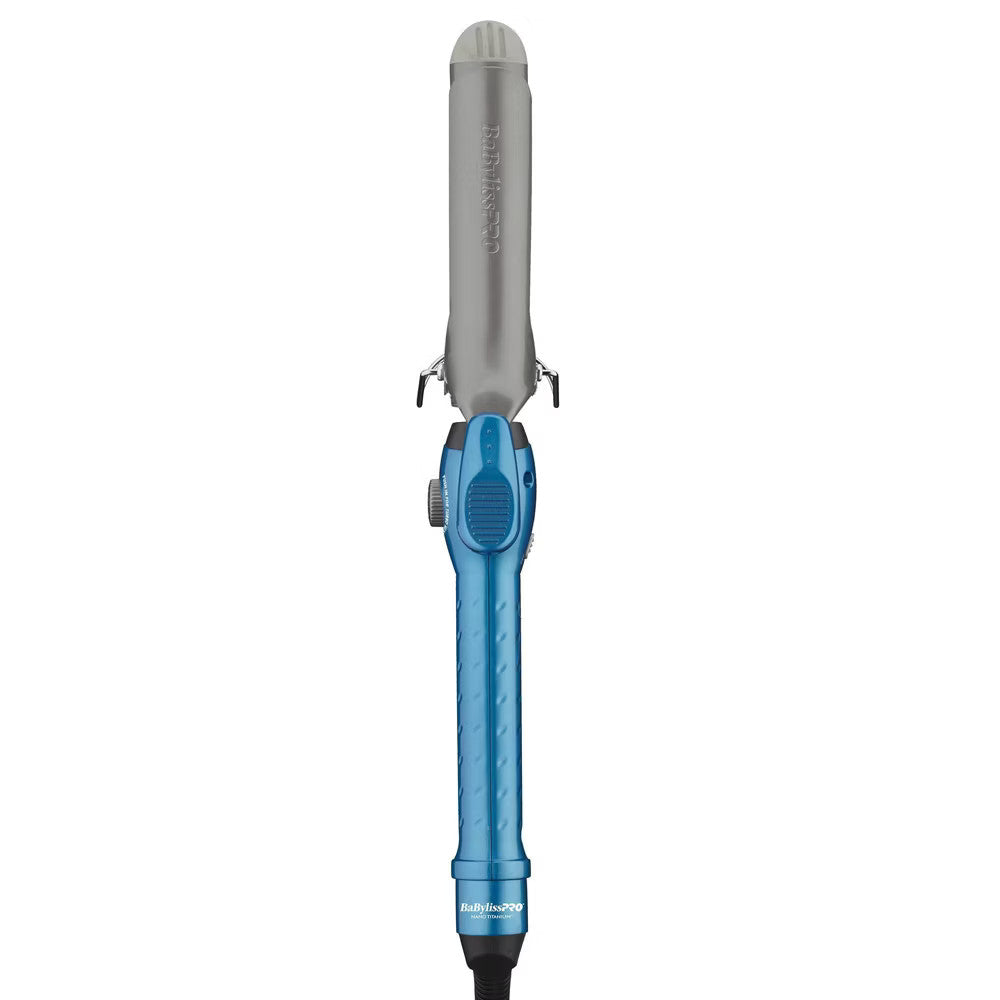 BaBylissPRO Nano Titanium 1.25-Inch Spring Curling Iron for Beachy Waves