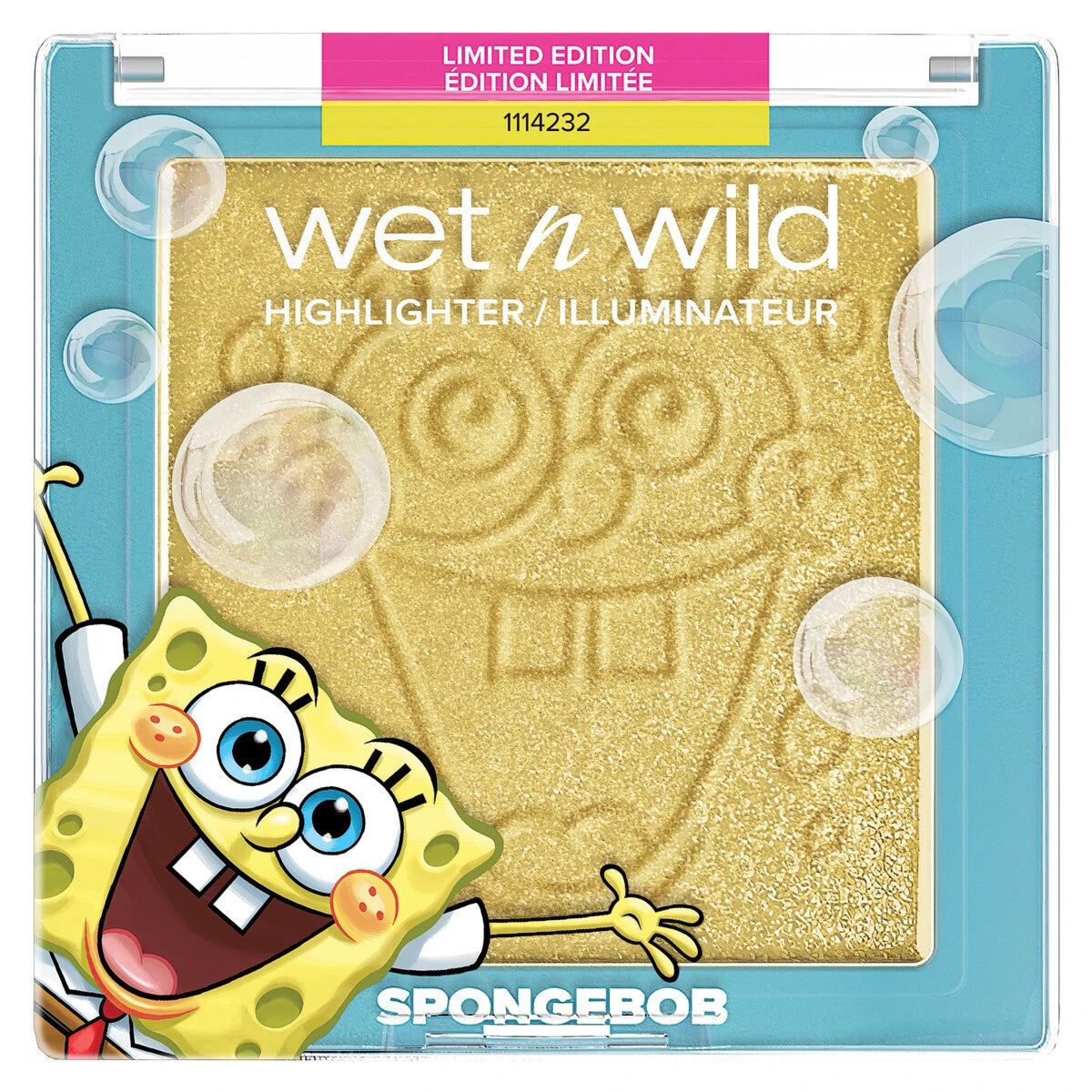 Wet n Wild Limited Edition SpongeBob SquarePants Gold Shimmer Highlighter BN