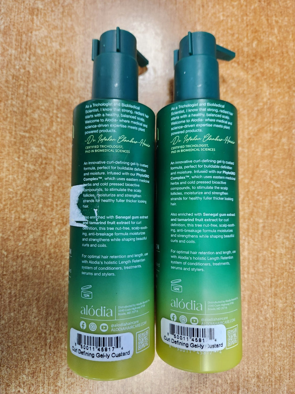 Alodia Curl Defining Gelly Custard for Wavy & Curly Hair - 2 Pack