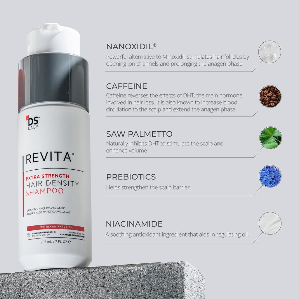 Revita Extra Strength Hair Density Shampoo for Men & Women - Hydrating & Strengthening