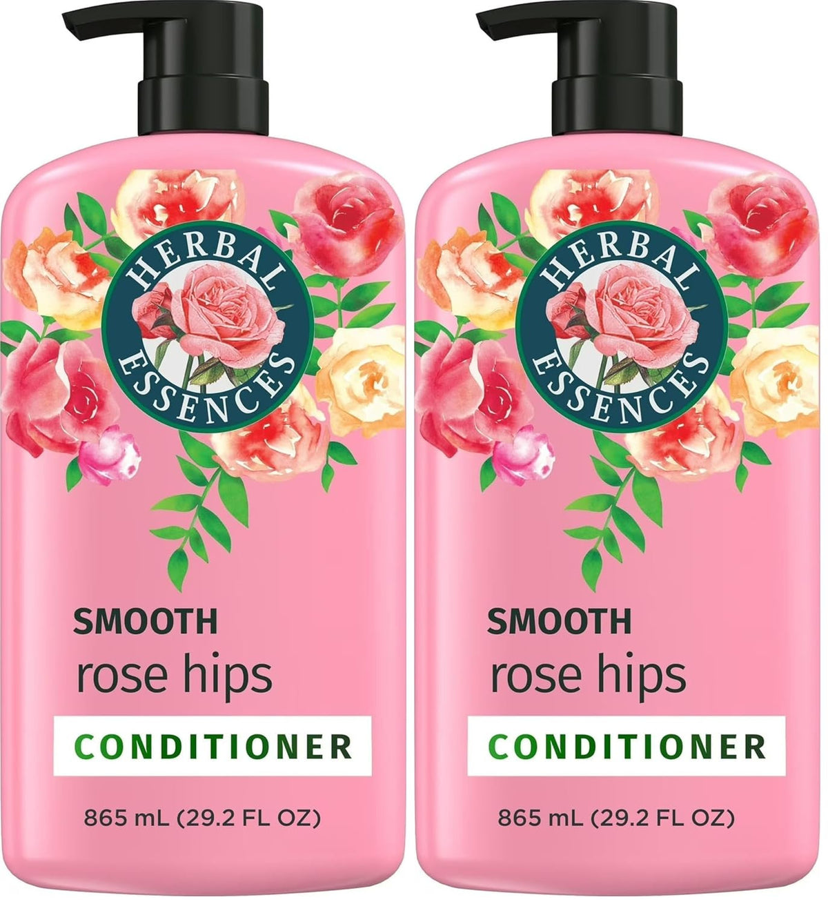 Herbal Essences Smooth Rose Hips Conditioner 29.2 fl oz 2 Pack - Nourishing Hair Care