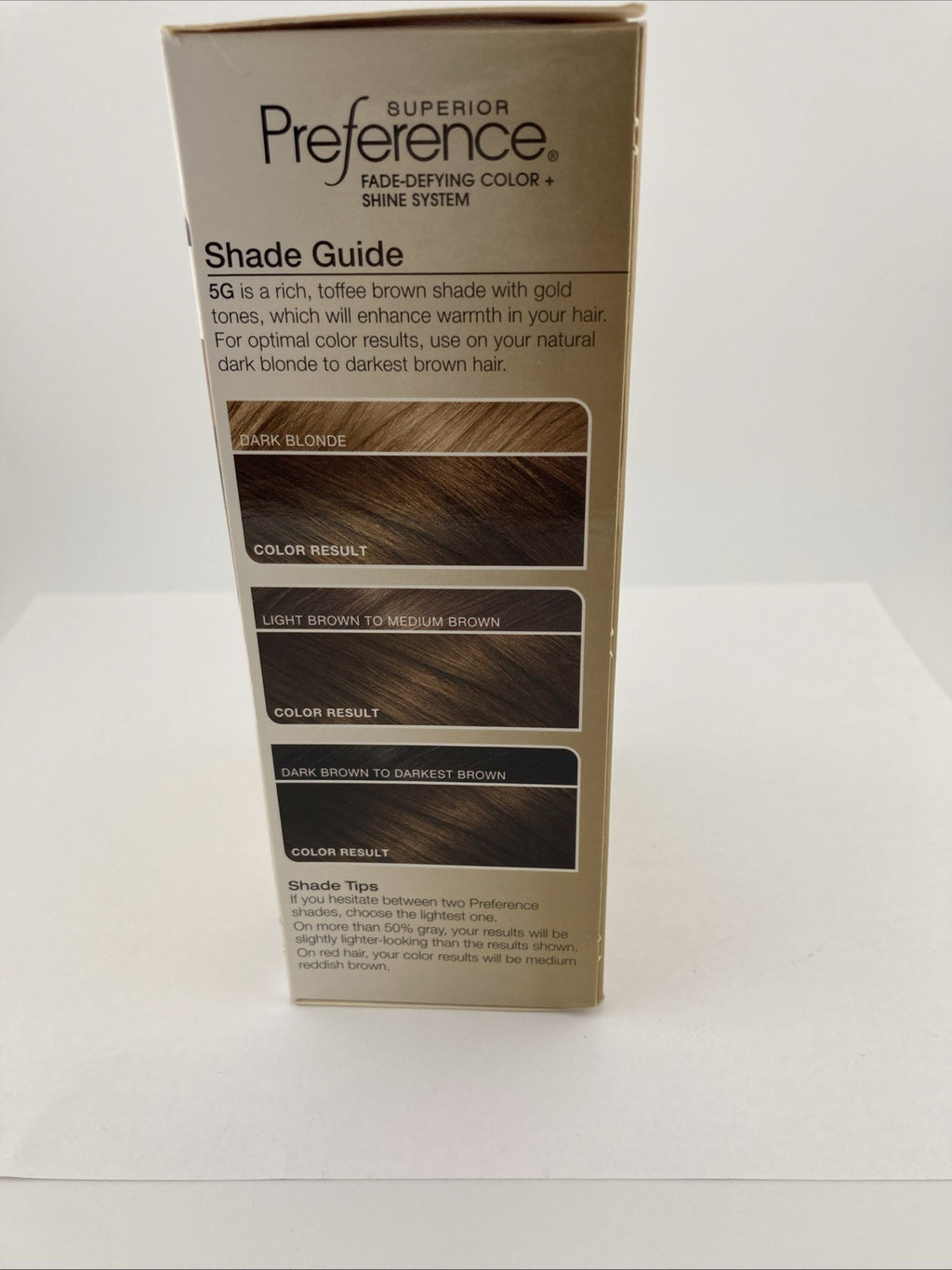 L'Oréal Superior Preference 5G Hair Color Medium Golden Brown Warmer