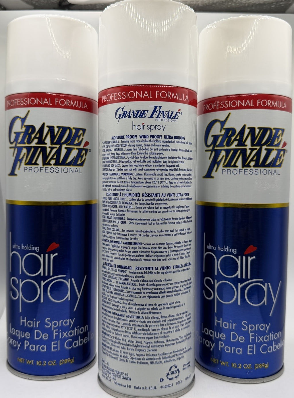 Ultra Holding Hair Spray 10.2 oz - Strong Fixative, Lot of 3