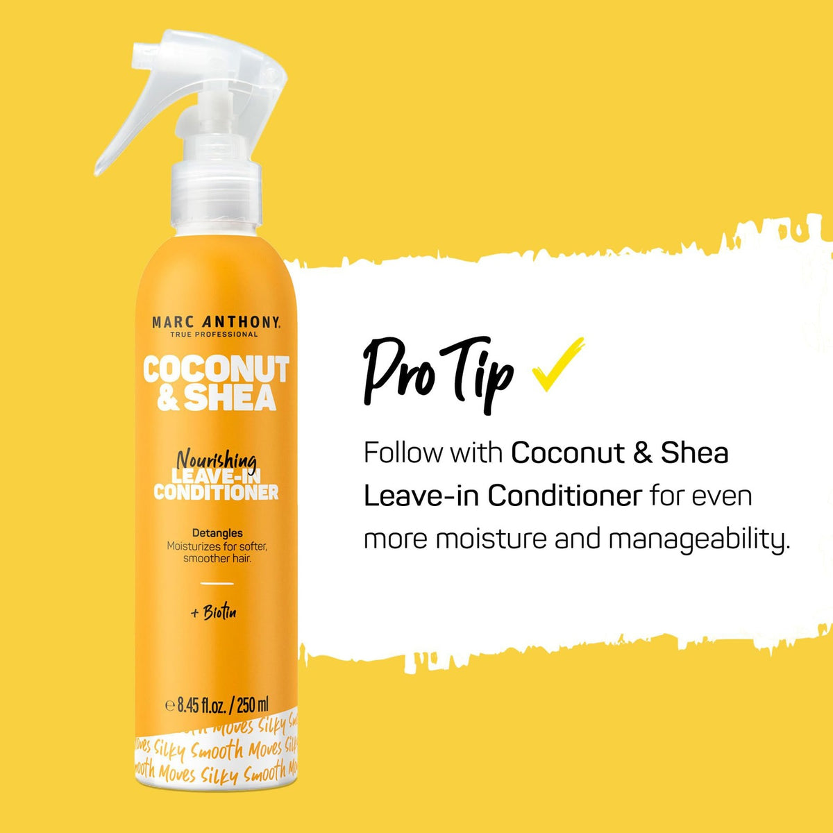 Coconut & Shea Leave-In Conditioner for Damaged Hair - 8.4 oz