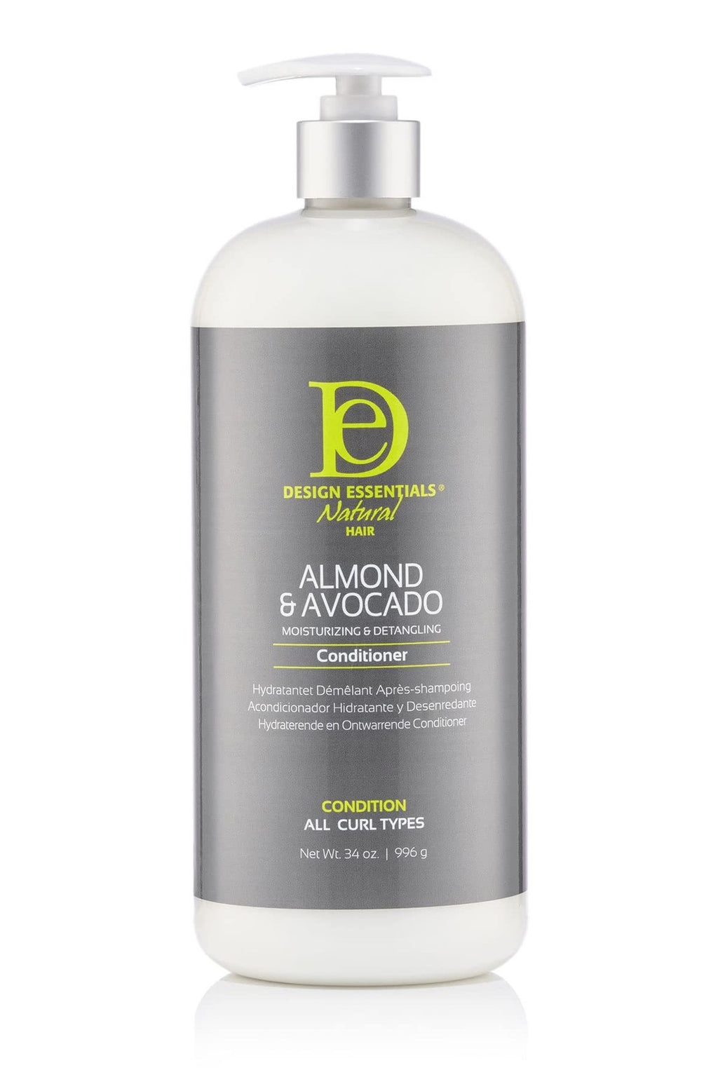 Moisturizing & Detangling Conditioner for Natural Hair 34 oz - Hydrating Shea & Avocado Blend