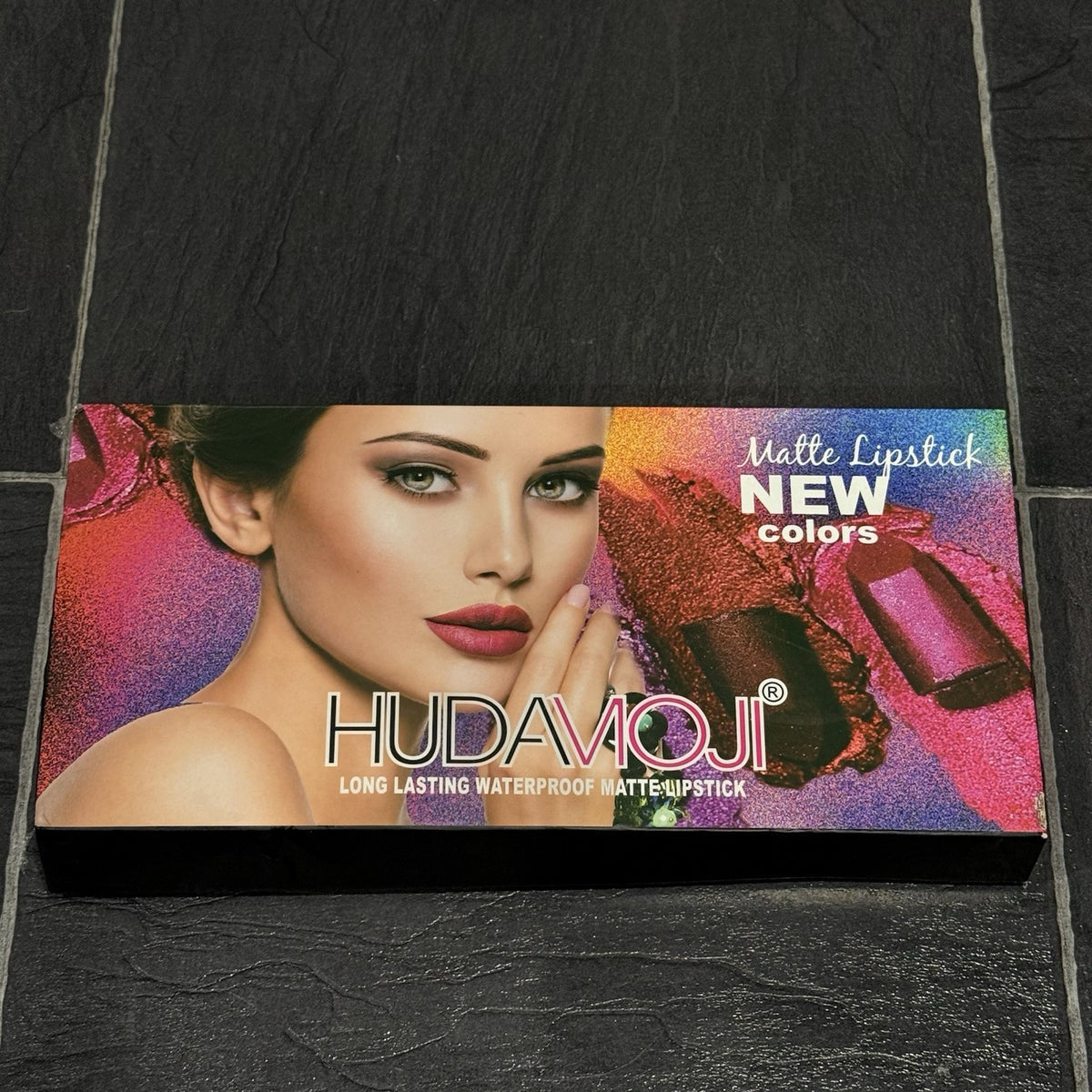 Huda Beauty Waterproof Lipstick Set - 10 Long-Lasting Lip Colors