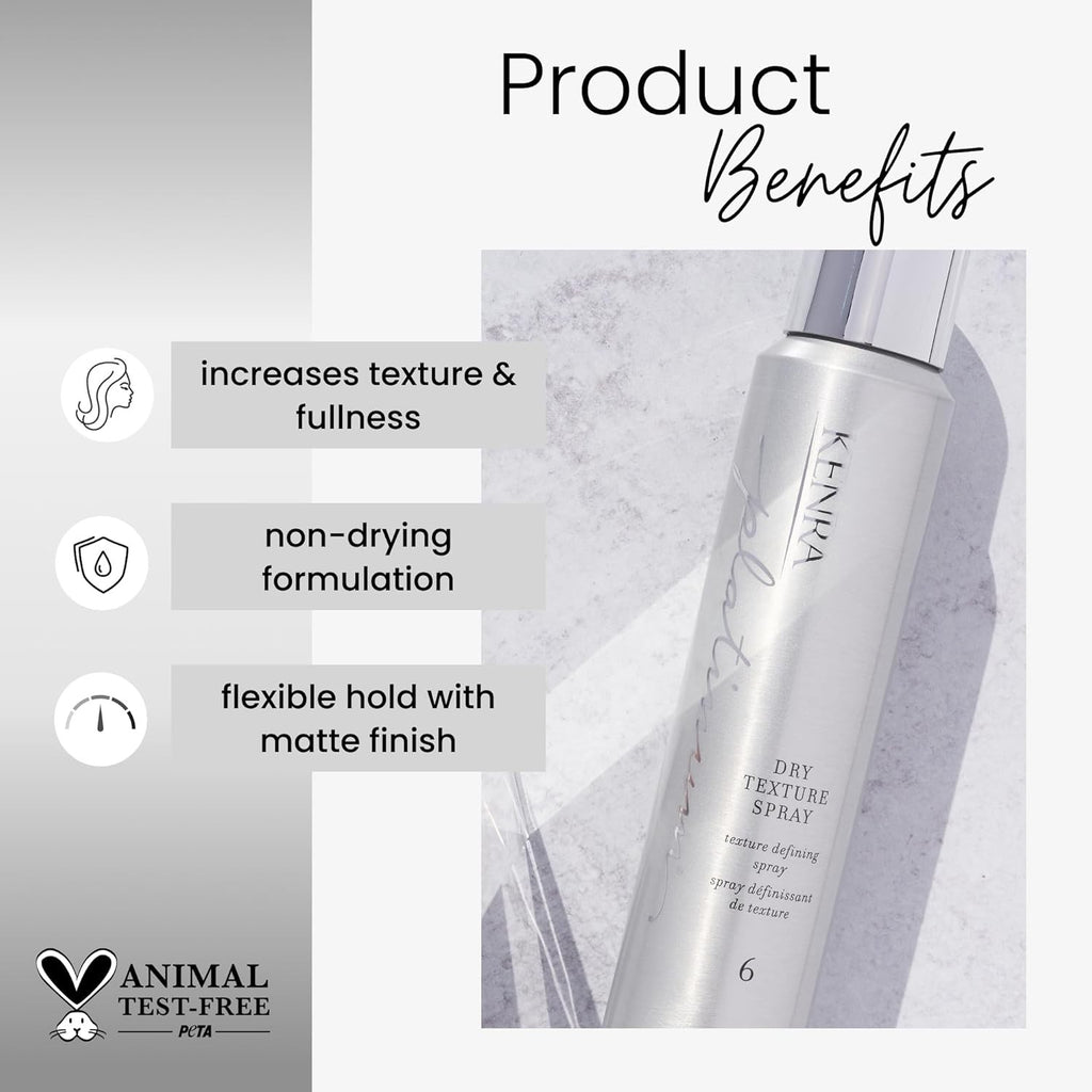 Dry Texture Hair Spray for Voluminous Style 5.3 oz