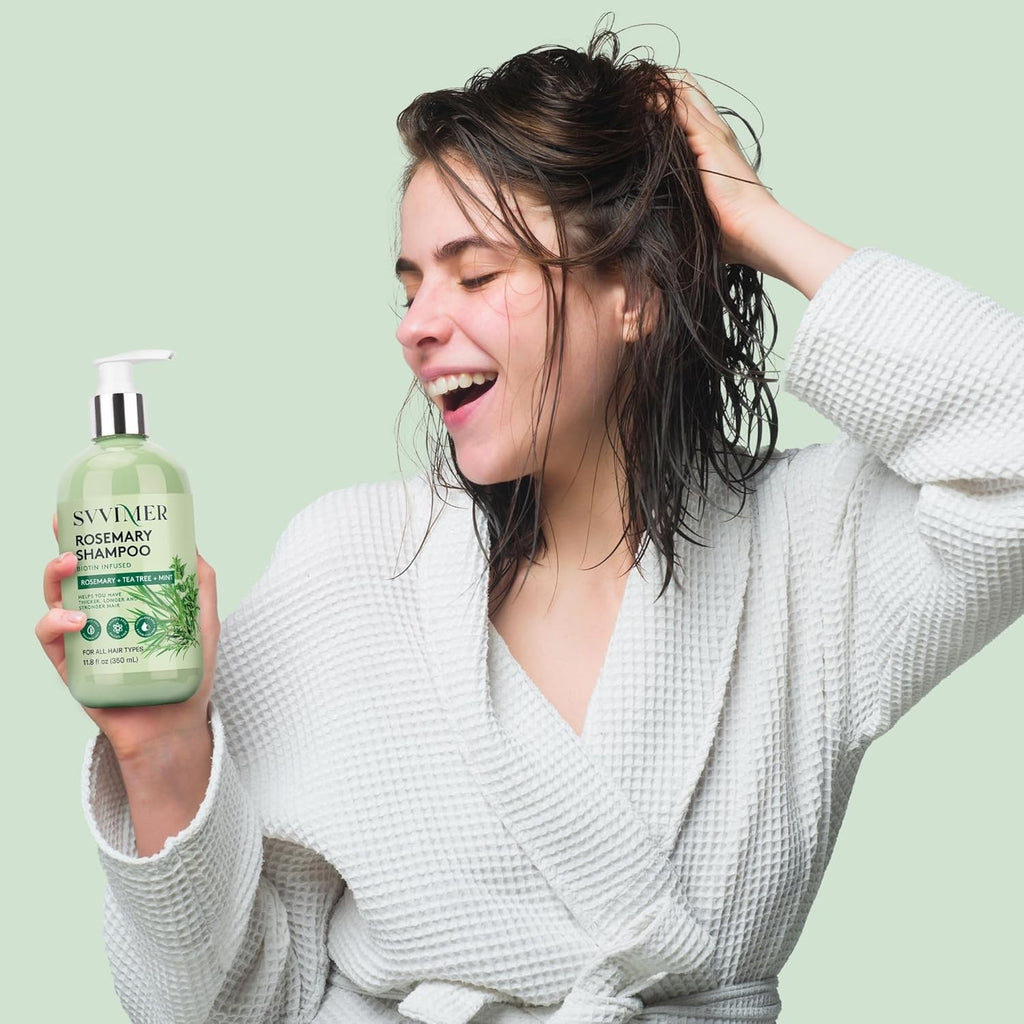 Hair Growth Shampoo with Biotin and Collagen for Thicker, Healthier Hair