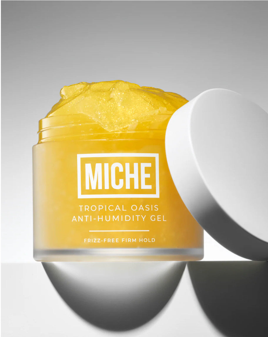 Anti-Humidity Strong Hold Hair Gel for Curly & Wavy Hair - Tropical Oasis