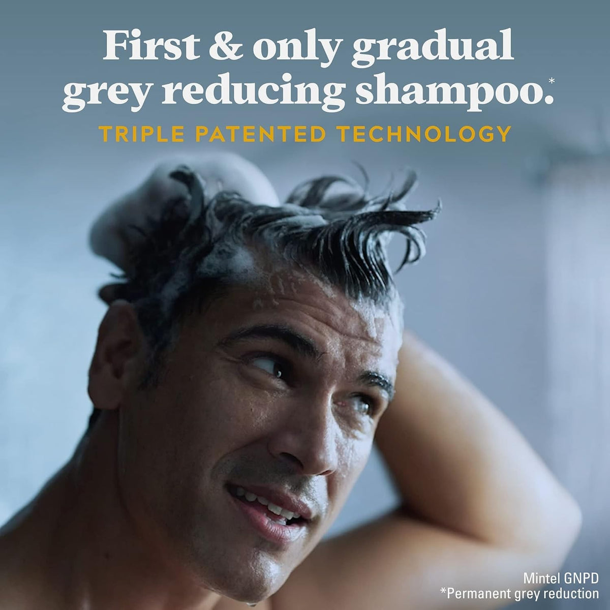 Grey Reducing 2-in-1 Shampoo & Conditioner for Men - Pack of 3, 4Oz