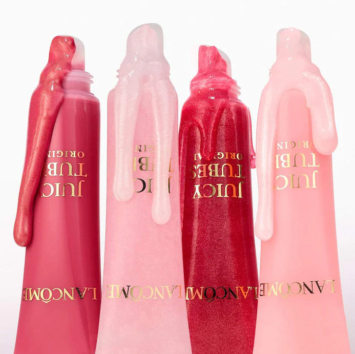 Lip Gloss Set | 100% Authentic Lancôme Juicy Tubes – Ultra-Shiny, Hydrating