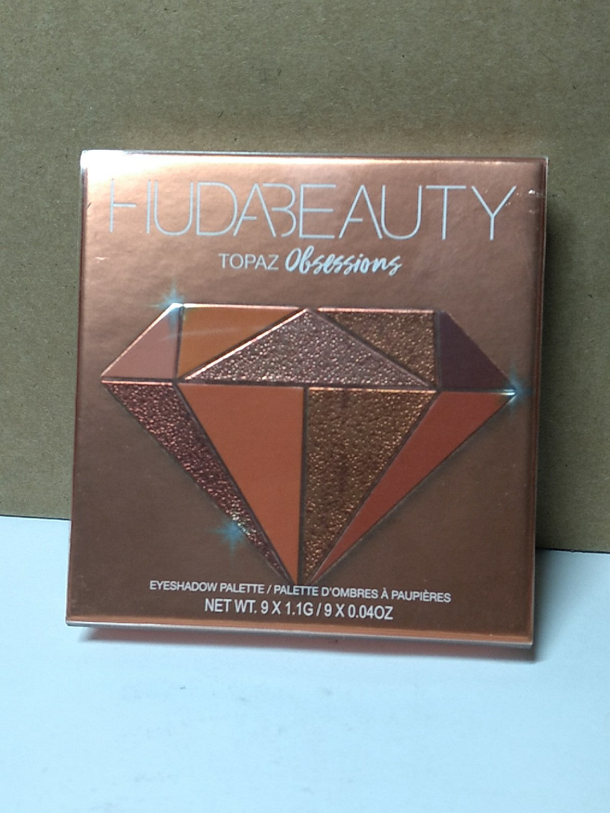 Eyeshadow Palette 9-Color Topaz Obsession for Eye Makeup