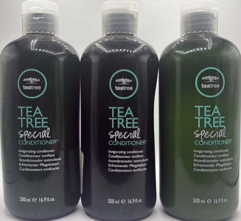 Hair Care Conditioner Pack - Invigorating Tea Tree Scent, 3 Bottles 16.9 fl oz
