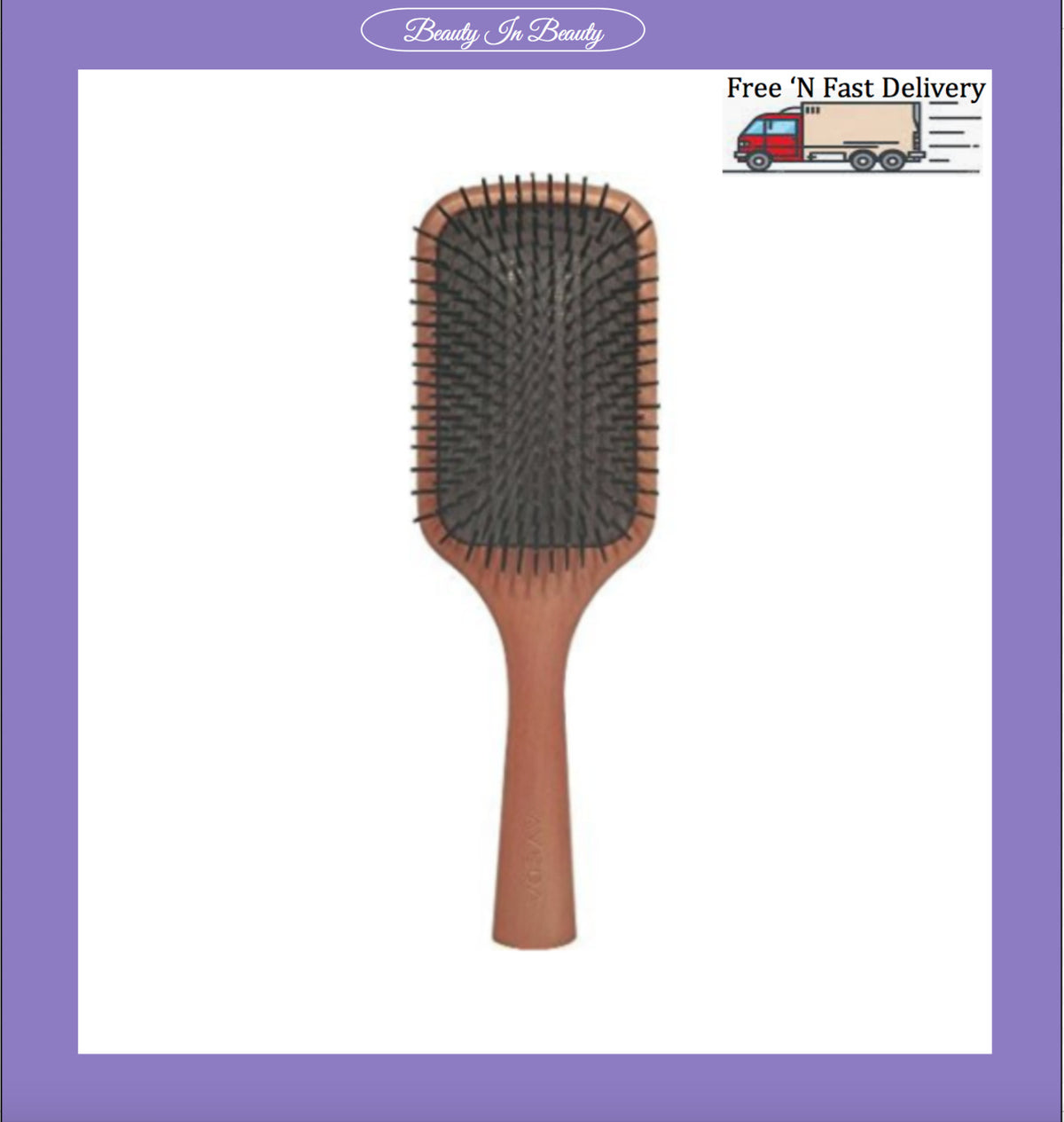 Aveda Wooden Large Paddle Hair Brush - Detangling & Styling Tool