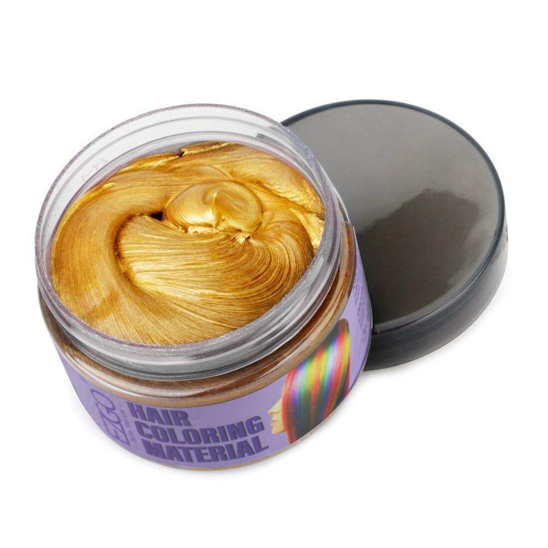 Unisex DIY Temporary Hair Color Wax and Mud - Long Lasting Styling