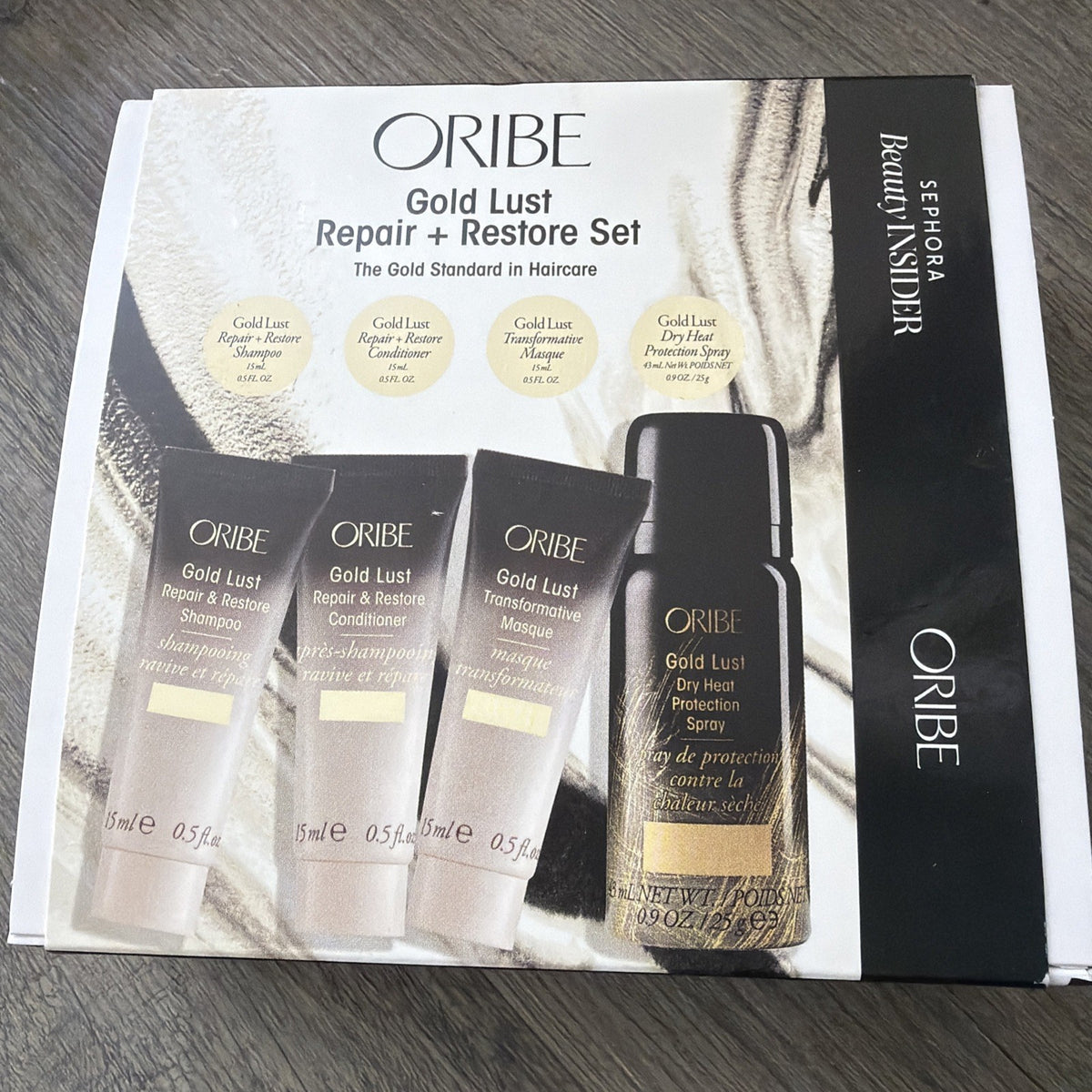 Oribe Gold Lust Repair & Restore Hair Care Set - Travel Size 4pc