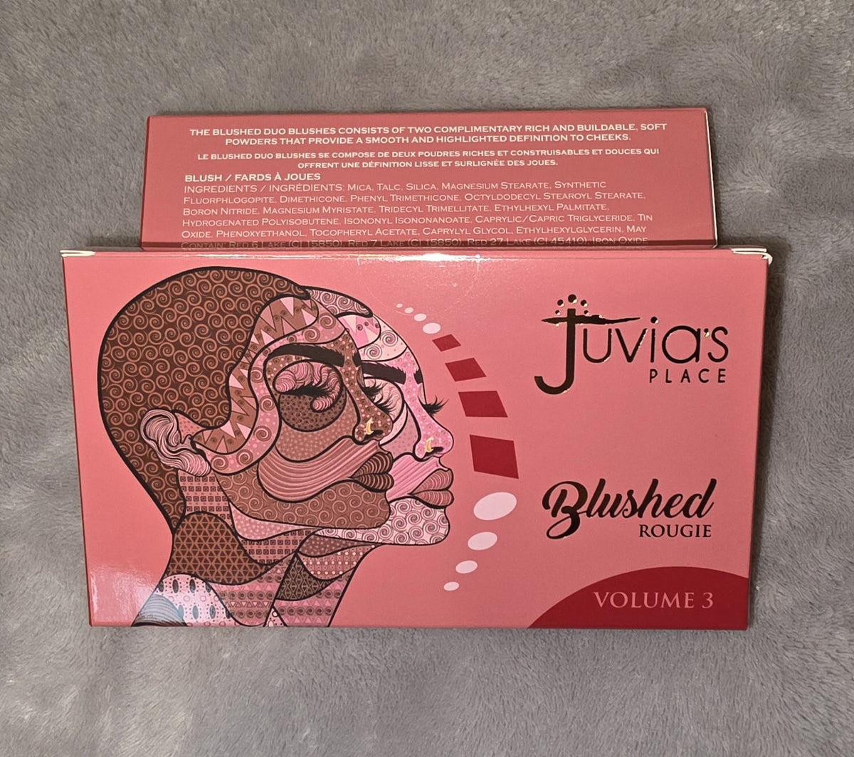 Juvia's Place Blushed Rougie Volume 3 Blush Palette - Set of Two
