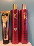 Hydrating Shampoo & Conditioner Set with Rejuvenating Masque - Sulfate Paraben Free