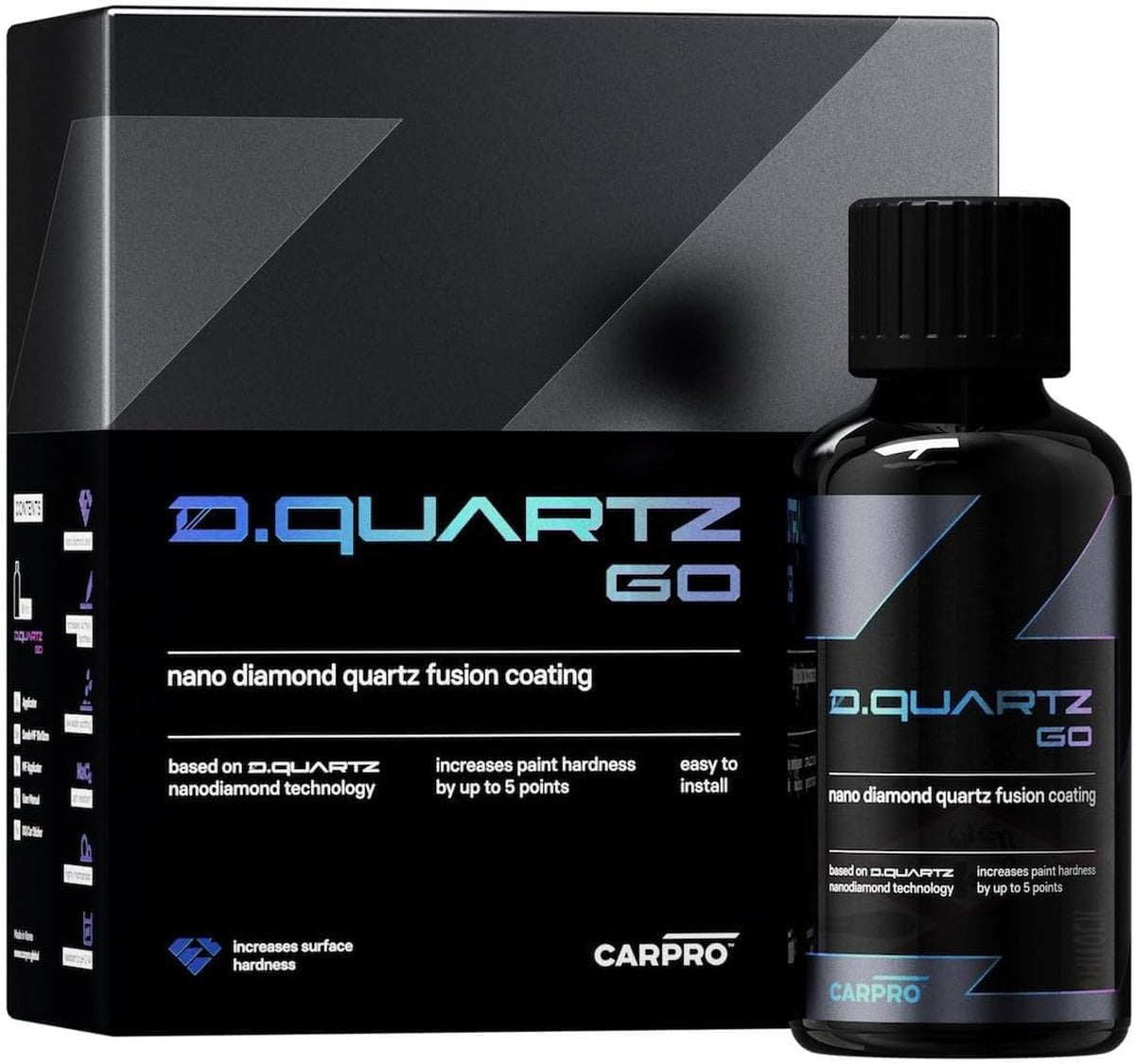 Nano Diamond Ceramic Coating for Cars 30ml Kit - Gloss & Hardness Boost