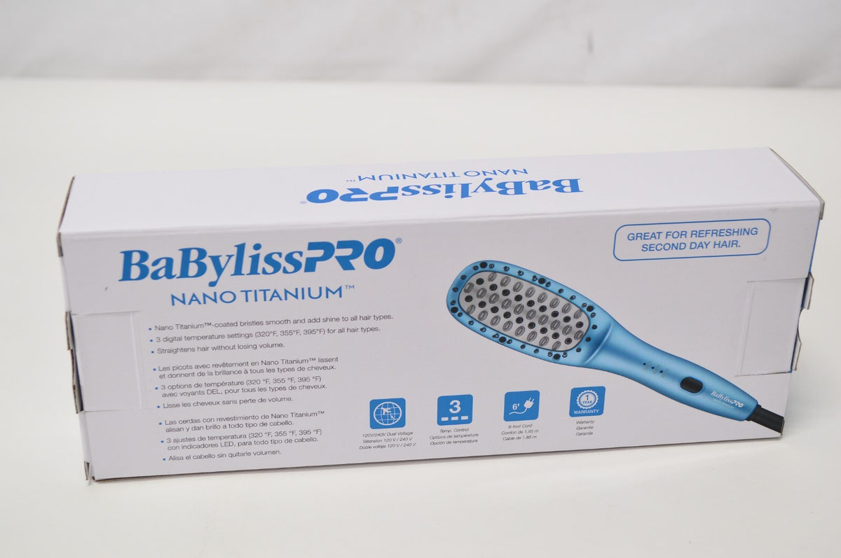 Babyliss Pro Nano Titanium Compact Thermal Paddle Hair Brush
