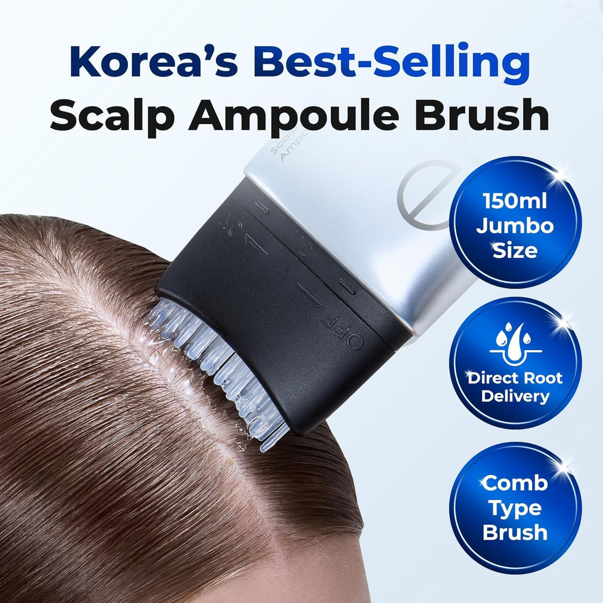 Scalp Boosting Ampoule - 150ml Full Scalp Care Serum with Biome PDRN & Exosome Technology