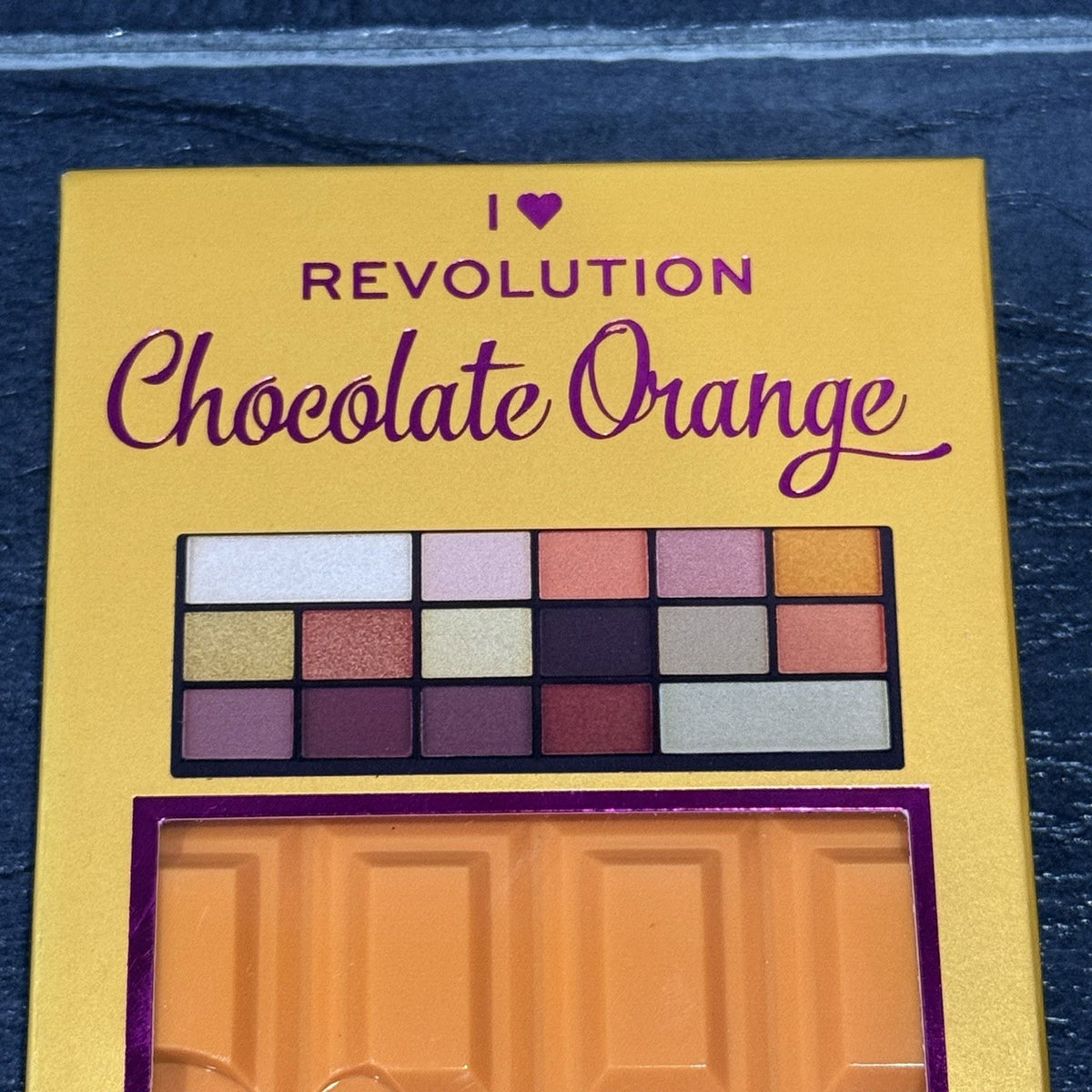 Chocolate Orange Eyeshadow Palette - 16 Color Makeup Pigments