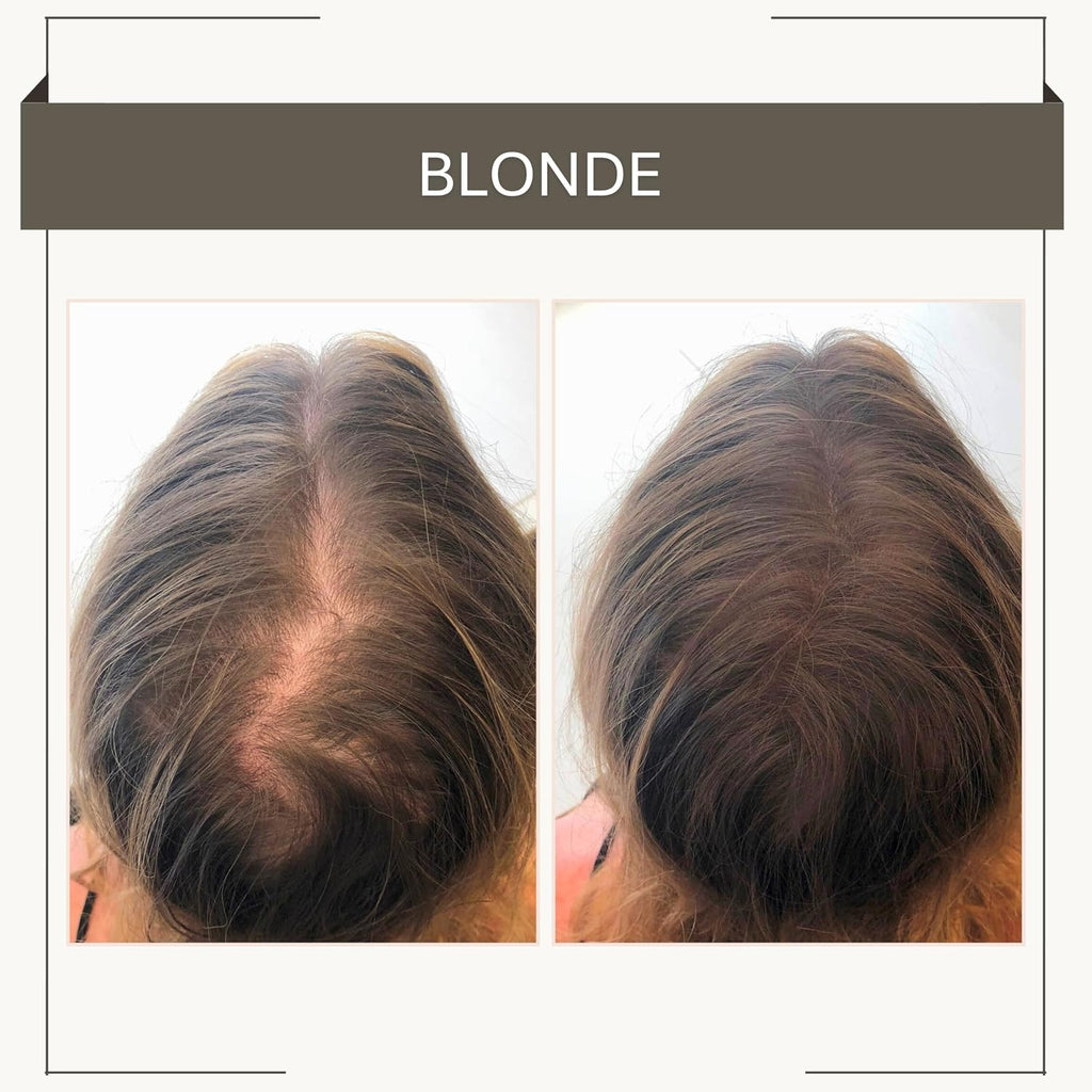 Blonde Root Touch Up Powder for Thinning Hair - Concealer & Volumizer