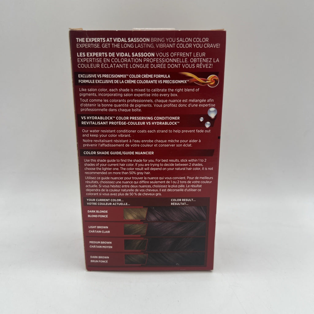 Vidal Sassoon Hair Color 5VR 2 Pack - Permanent Hair Dye Kit
