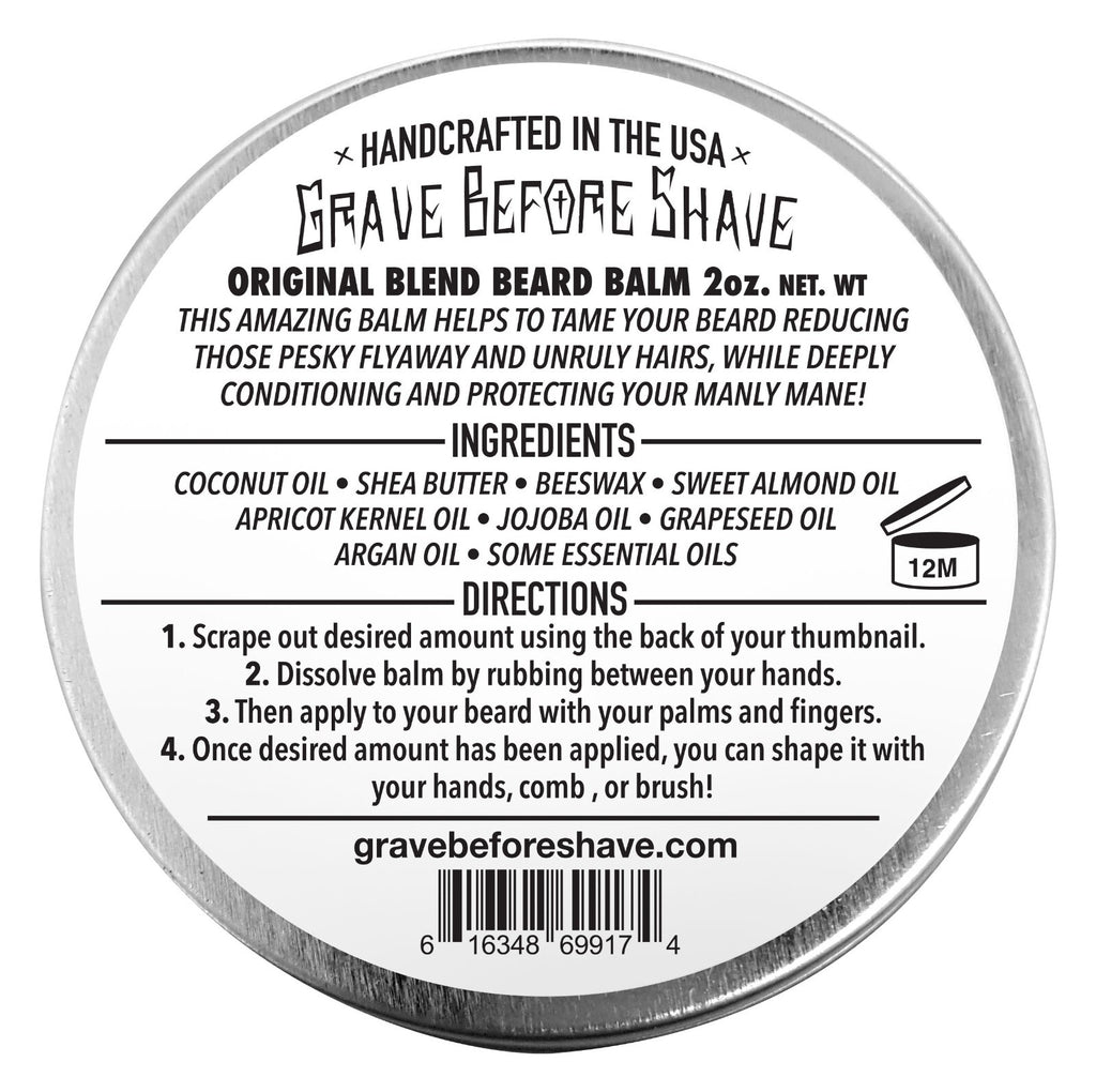 Dual Pack Beard Balm Set - Original Citrus & Bay Rum Scented