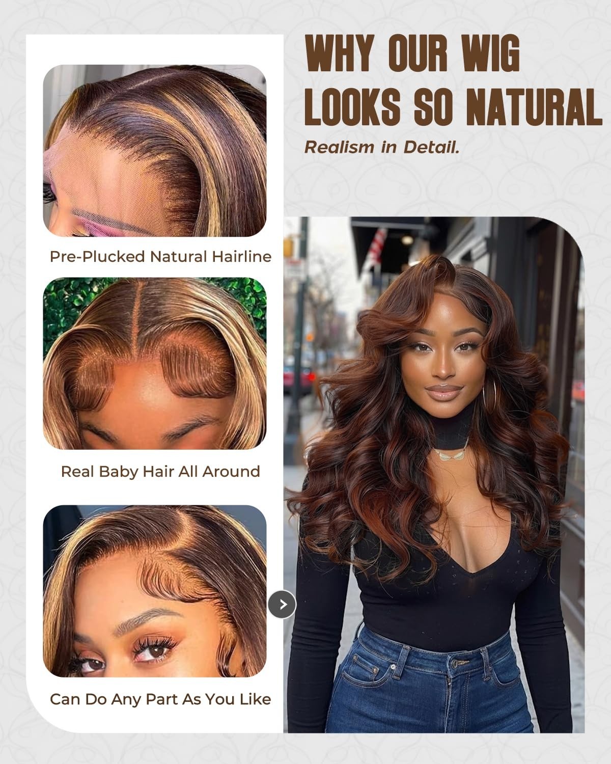 Human Hair Lace Front Wig 12 Inch Body Wave 4/30 Honey Blonde 180% Density