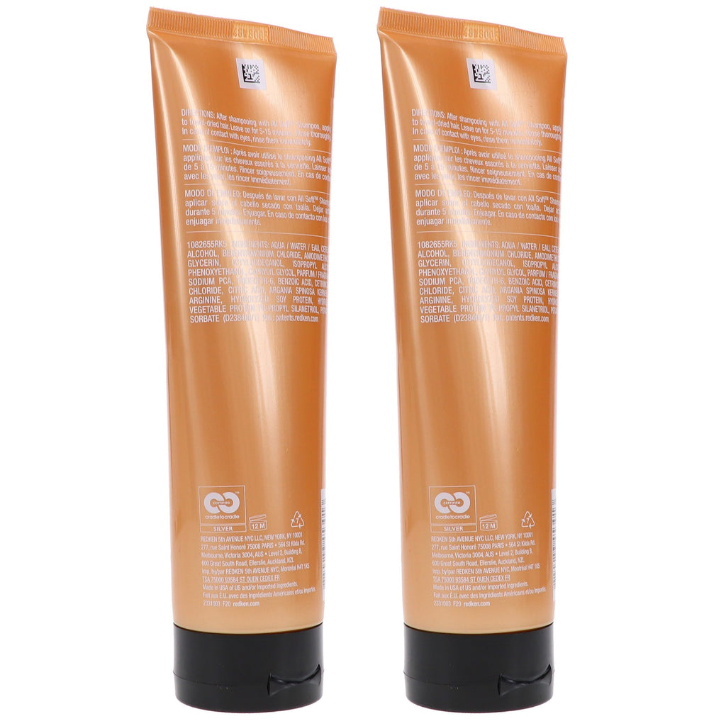 Redken All Soft Heavy Cream Deep Conditioner 8.5 oz - 2 Pack