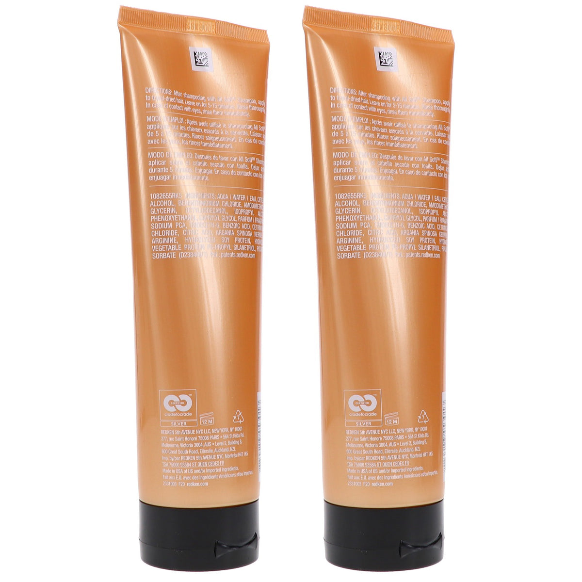 Redken All Soft Heavy Cream Deep Conditioner 8.5 oz - 2 Pack