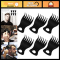 Men's Wide Tooth Comb for Hair Styling & Grooming - Vintage Design