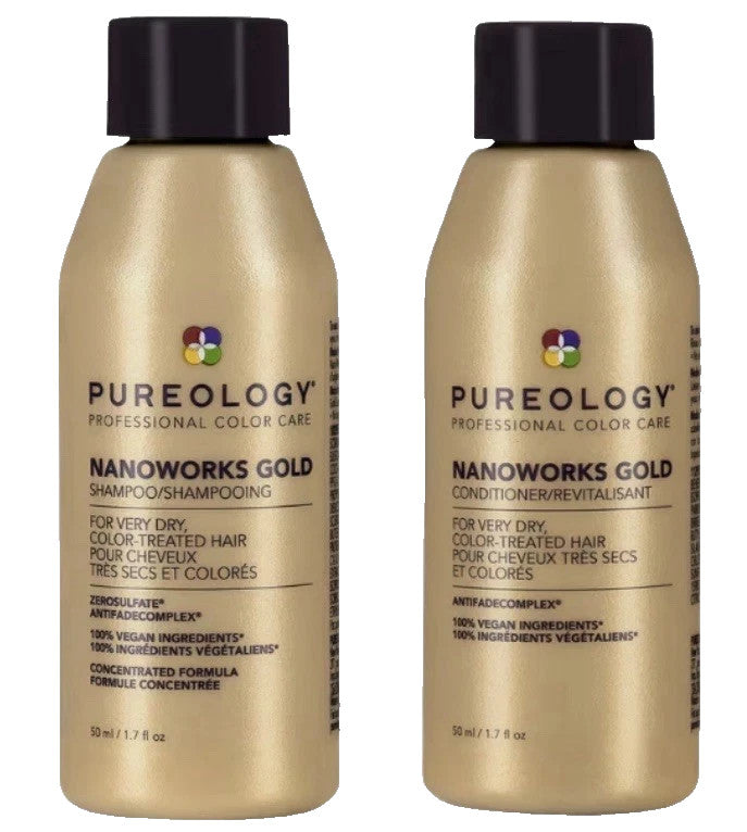 Travel-Size Shampoo & Conditioner Set for Color-Treated Hair - 1.7 oz Each