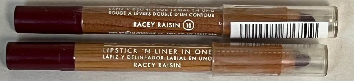 Maybelline Lip Express Lipstick & Lip Liner Duo in One – Racey Raisin