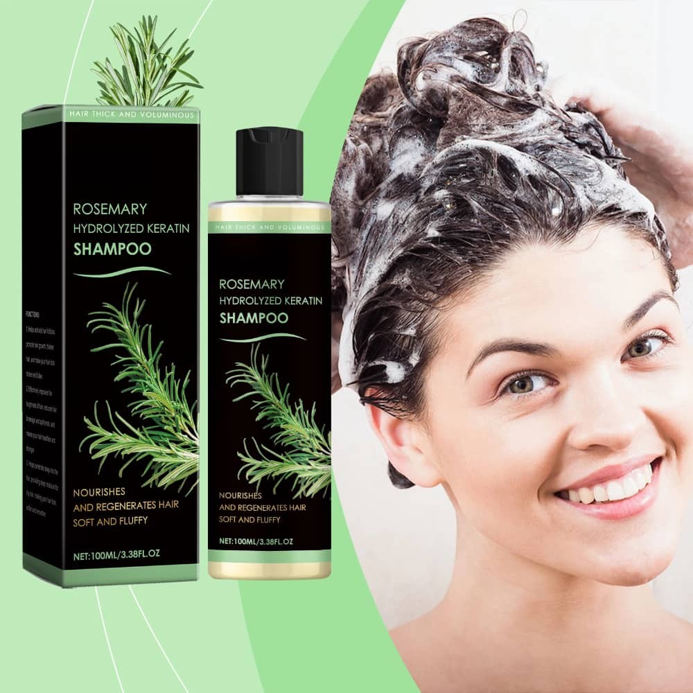 Deep Cleansing Rosemary Shampoo for Hair Loss & Strengthening - 1 or 2 Pieces