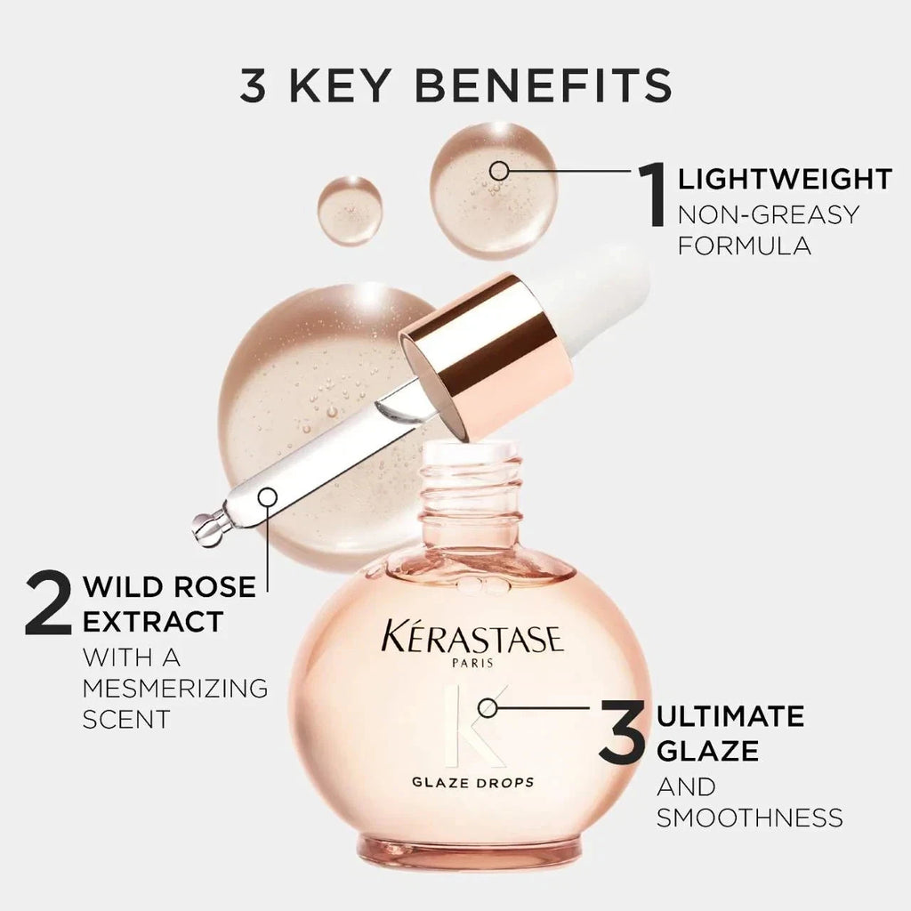Kérastase Gloss Absolu Hair Gloss Oil Drops 45ml - Shine & Nourish