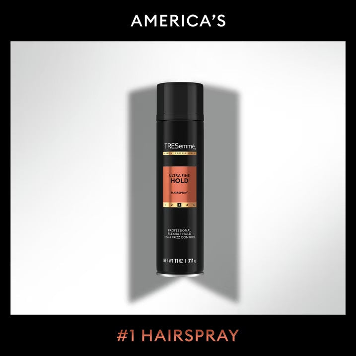 Professional Flexible Hold Hairspray - 24 Hour Touchable Finish, 11 Oz, Pack of 4