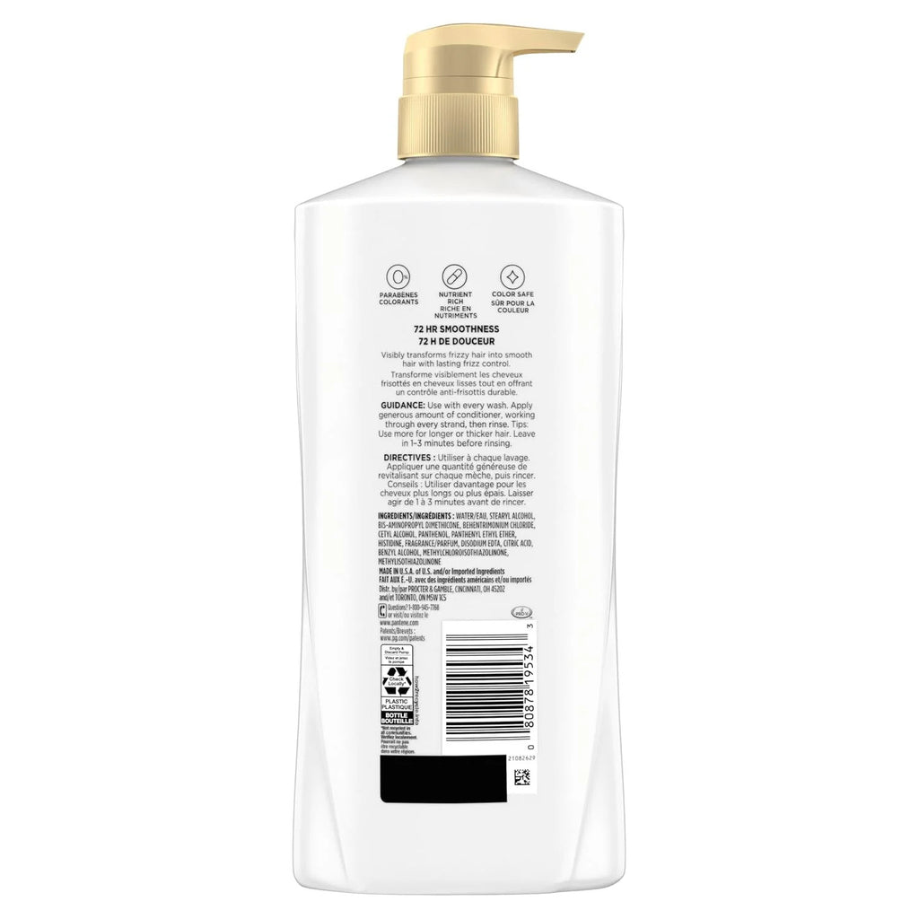 Pantene Frizz Control Shampoo & Conditioner Set - Smoothing Hair Care