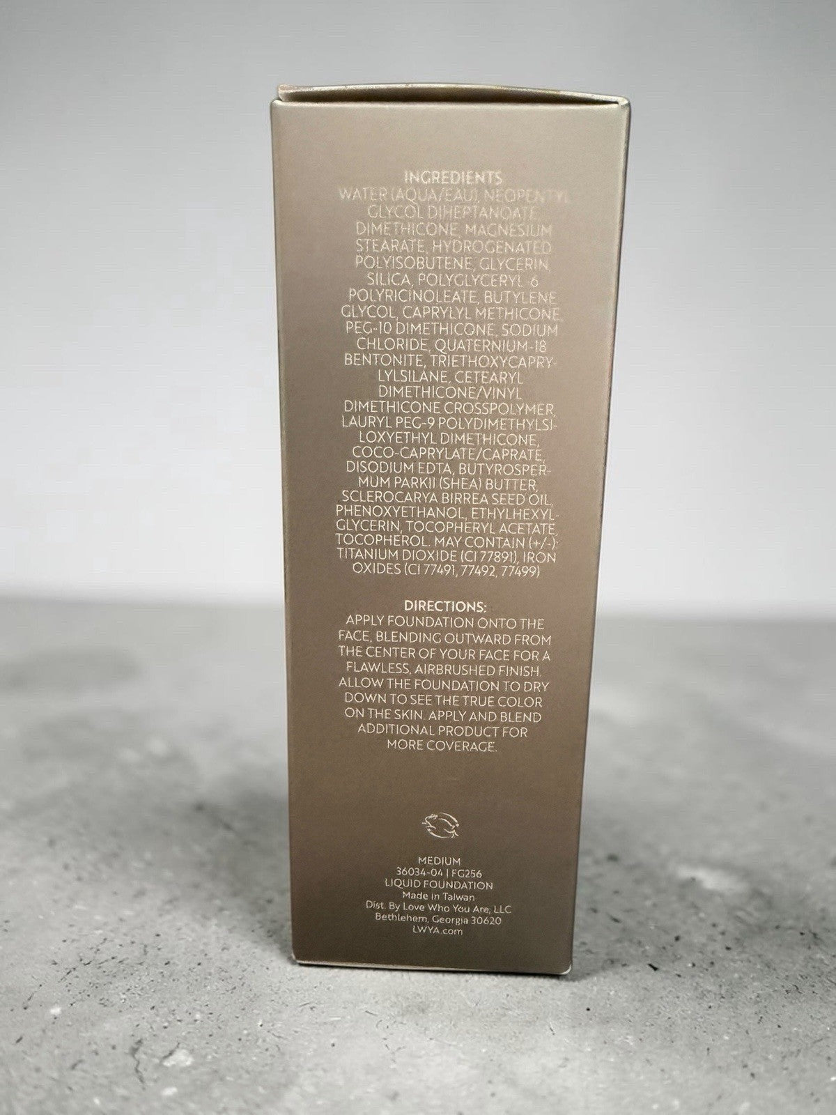 Liquid Foundation Medium Coverage 1 oz Buildable Breathable Skin Makeup