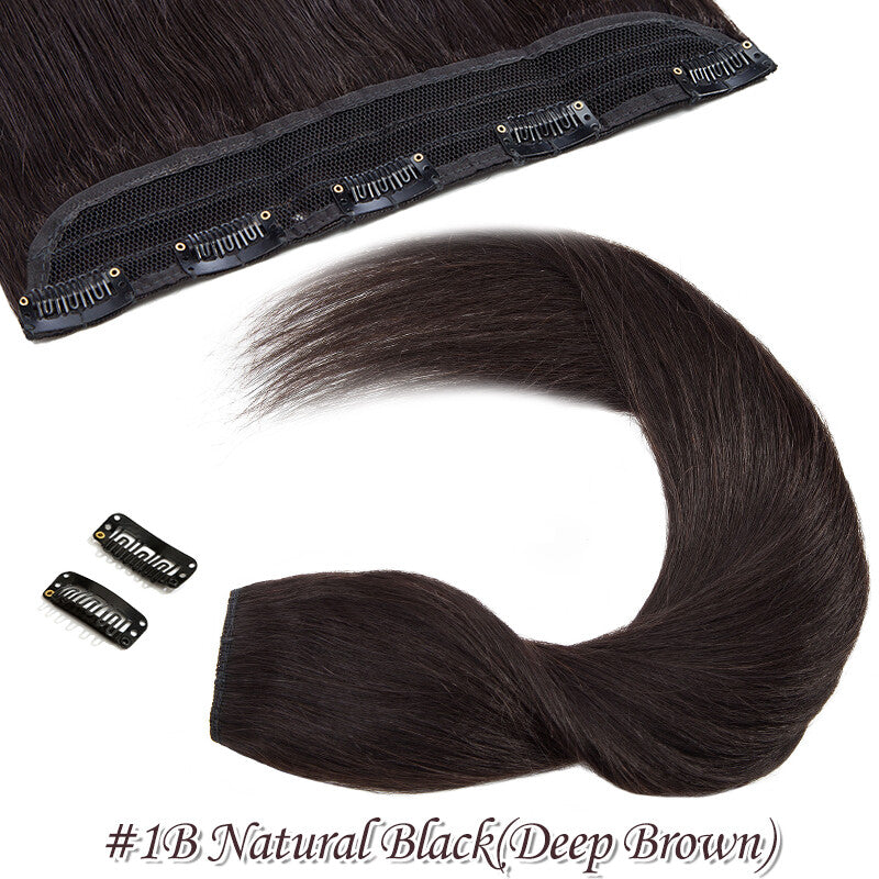 Clip-In Hair Extensions - Remy Human Hair Full Head Balayage Set