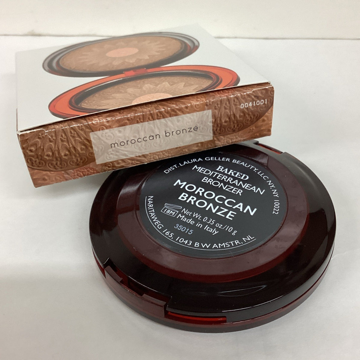 Laura Geller Baked Mediterranean Bronzer Moroccan Bronze 0.35oz - New